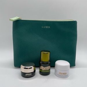 La Mer Skincare Set with Cosmetic Bag